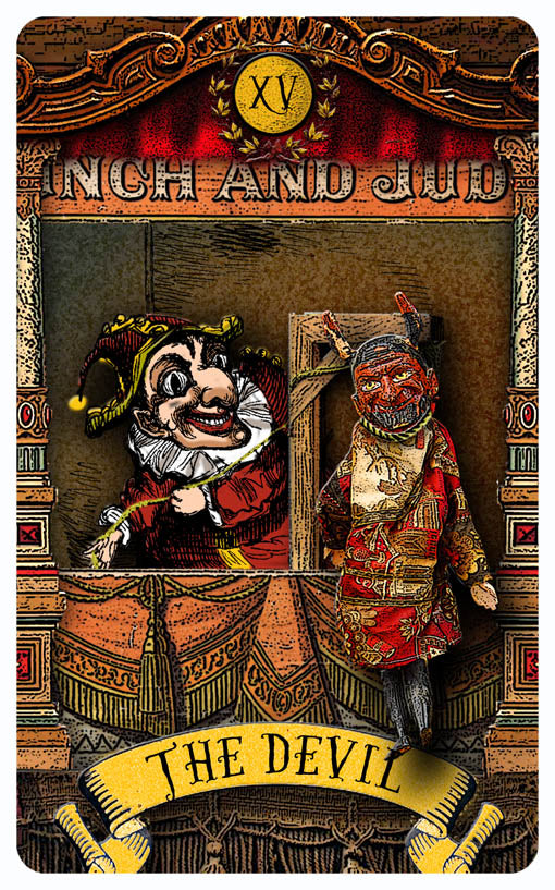 The Tragically Comic or Comically Tragic Tarot of MR. PUNCH