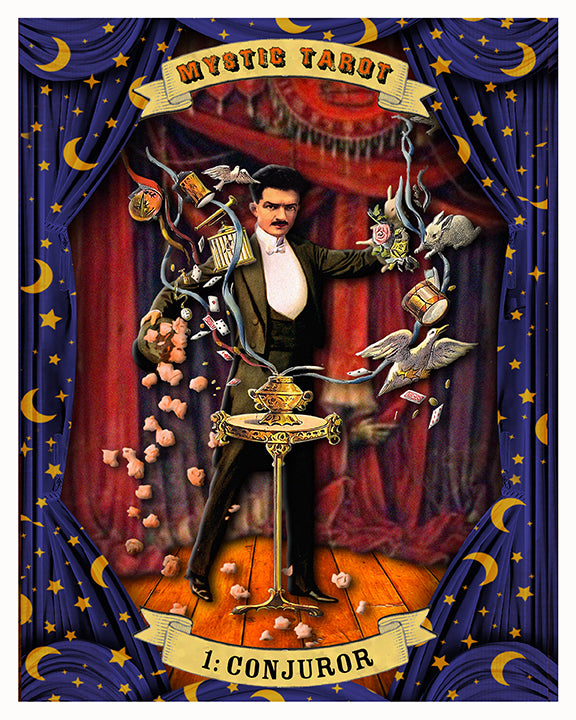 "The Magician" MYSTIC TAROT 8" x 10" Matted Print