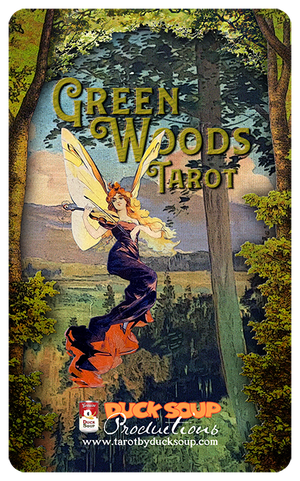 Mystic GREEN WOODS TAROT - special Standard Size - LIMITED EDITION