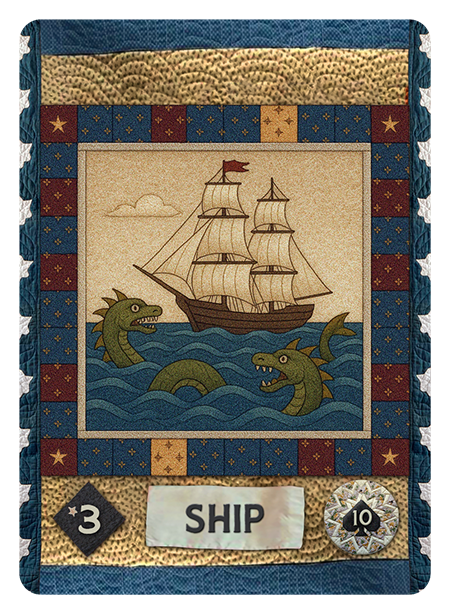 Country Quilts Lenormand