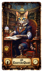 TAROT of the STEAMPUNK PUSSYQUATS