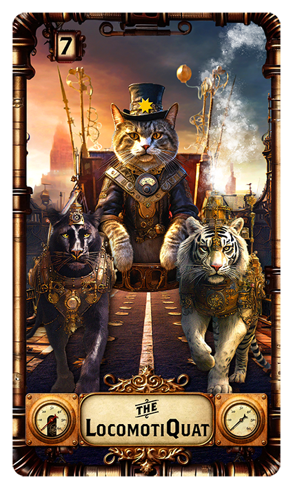 TAROT of the STEAMPUNK PUSSYQUATS