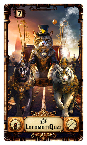 TAROT of the STEAMPUNK PUSSYQUATS