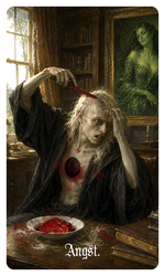 The Dreary OMENS - 40-card Tarot-sized Oracle Supplement