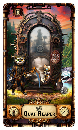 TAROT of the STEAMPUNK PUSSYQUATS