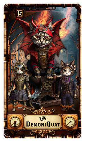 TAROT of the STEAMPUNK PUSSYQUATS