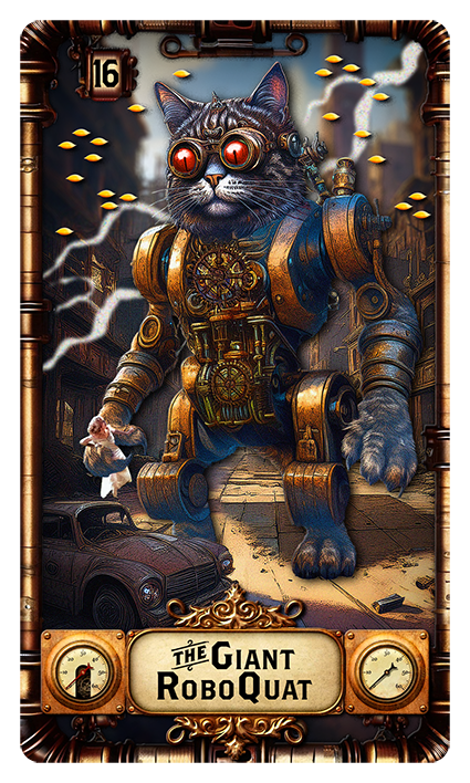 TAROT of the STEAMPUNK PUSSYQUATS