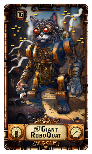 TAROT of the STEAMPUNK PUSSYQUATS