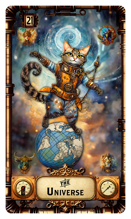 TAROT of the STEAMPUNK PUSSYQUATS