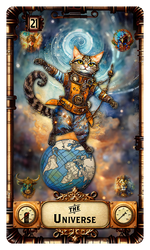 TAROT of the STEAMPUNK PUSSYQUATS