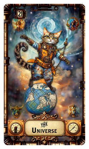 TAROT of the STEAMPUNK PUSSYQUATS