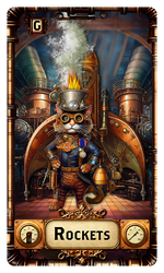 TAROT of the STEAMPUNK PUSSYQUATS