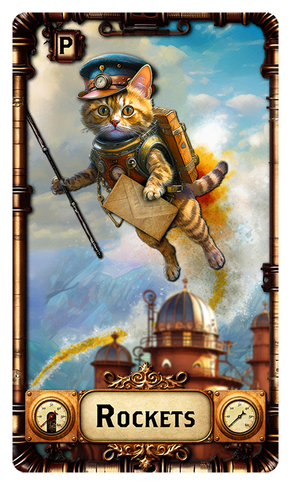 TAROT of the STEAMPUNK PUSSYQUATS