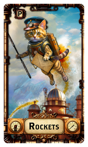 TAROT of the STEAMPUNK PUSSYQUATS