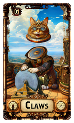 TAROT of the STEAMPUNK PUSSYQUATS