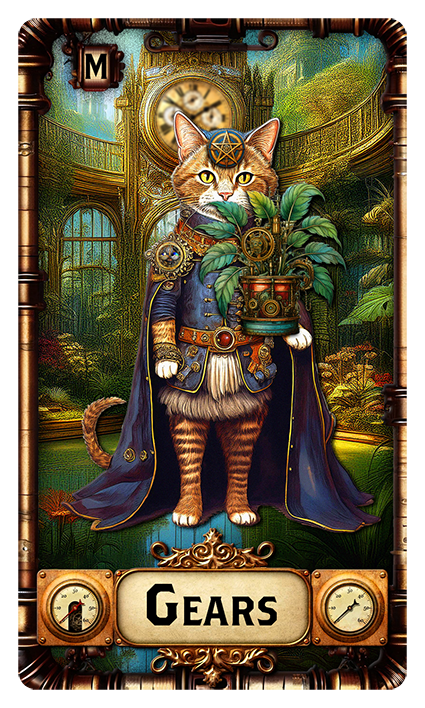 TAROT of the STEAMPUNK PUSSYQUATS