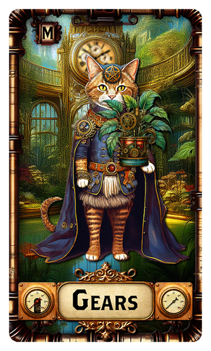 TAROT of the STEAMPUNK PUSSYQUATS