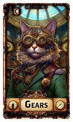 TAROT of the STEAMPUNK PUSSYQUATS