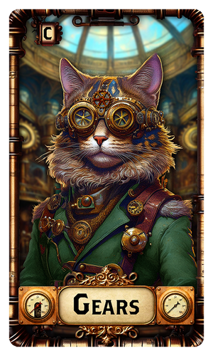 TAROT of the STEAMPUNK PUSSYQUATS