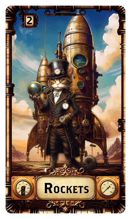 TAROT of the STEAMPUNK PUSSYQUATS