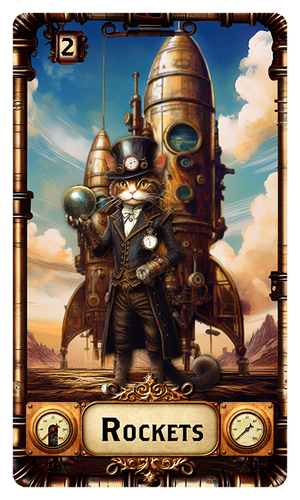 TAROT of the STEAMPUNK PUSSYQUATS