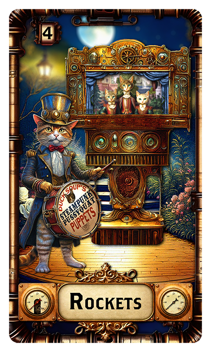 TAROT of the STEAMPUNK PUSSYQUATS