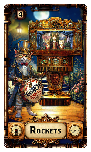 TAROT of the STEAMPUNK PUSSYQUATS