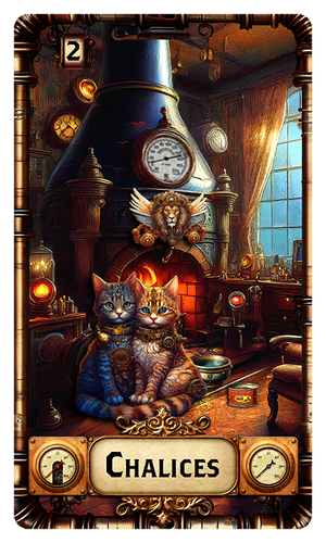 TAROT of the STEAMPUNK PUSSYQUATS