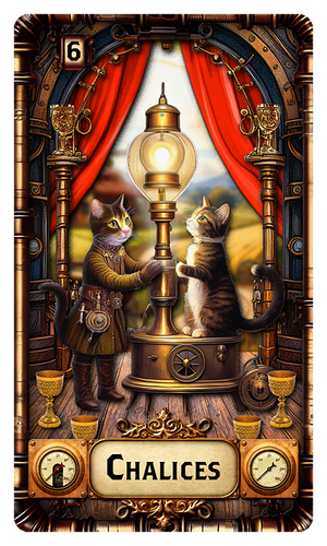 TAROT of the STEAMPUNK PUSSYQUATS