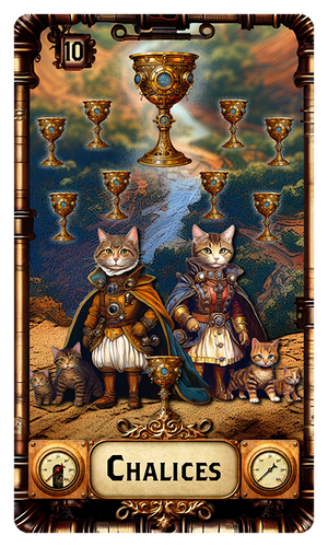 TAROT of the STEAMPUNK PUSSYQUATS