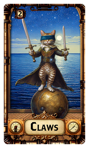 TAROT of the STEAMPUNK PUSSYQUATS