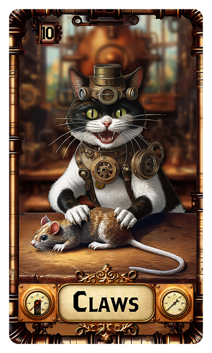 TAROT of the STEAMPUNK PUSSYQUATS