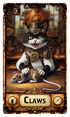 TAROT of the STEAMPUNK PUSSYQUATS