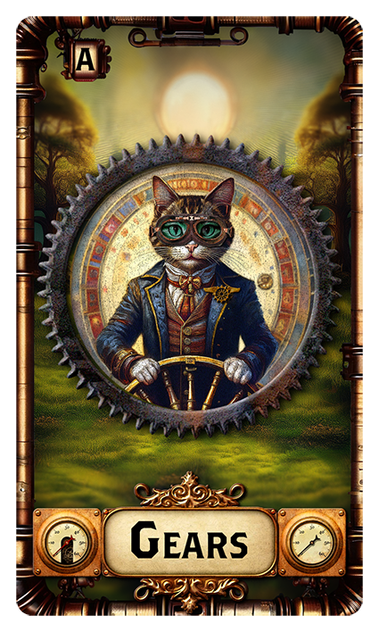 TAROT of the STEAMPUNK PUSSYQUATS