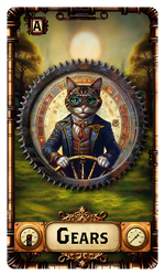 TAROT of the STEAMPUNK PUSSYQUATS