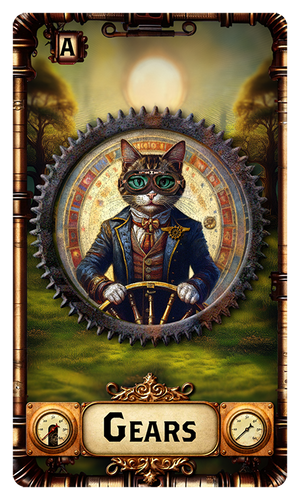 TAROT of the STEAMPUNK PUSSYQUATS