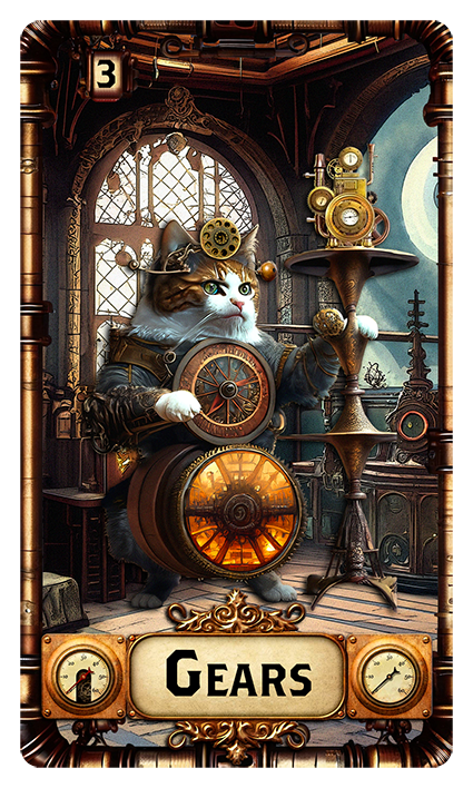 TAROT of the STEAMPUNK PUSSYQUATS