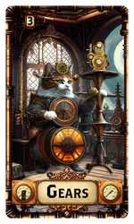 TAROT of the STEAMPUNK PUSSYQUATS