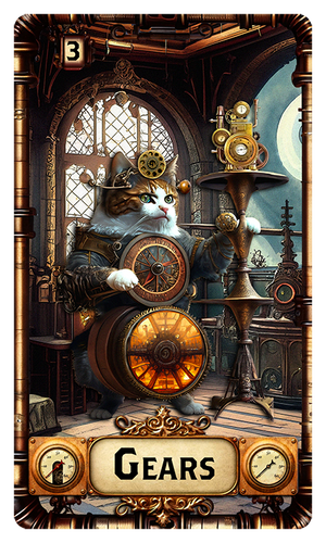 TAROT of the STEAMPUNK PUSSYQUATS