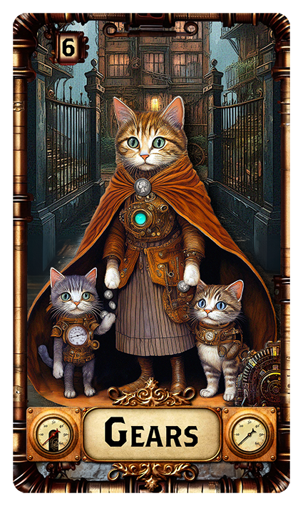 TAROT of the STEAMPUNK PUSSYQUATS