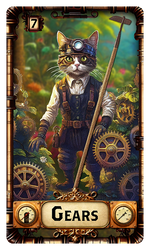 TAROT of the STEAMPUNK PUSSYQUATS