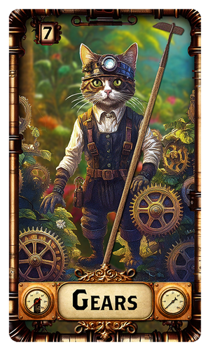 TAROT of the STEAMPUNK PUSSYQUATS