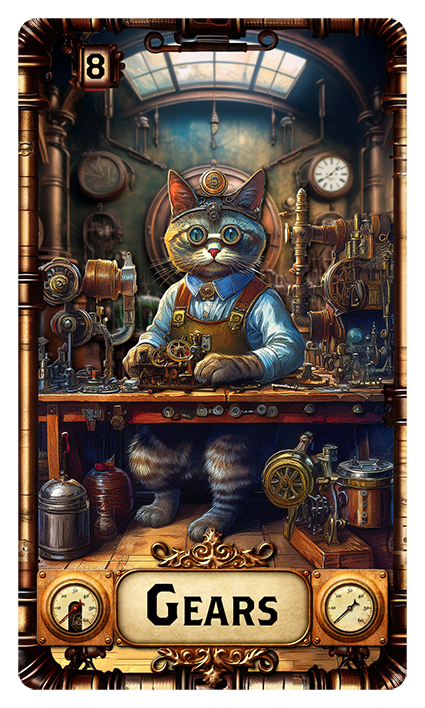 TAROT of the STEAMPUNK PUSSYQUATS