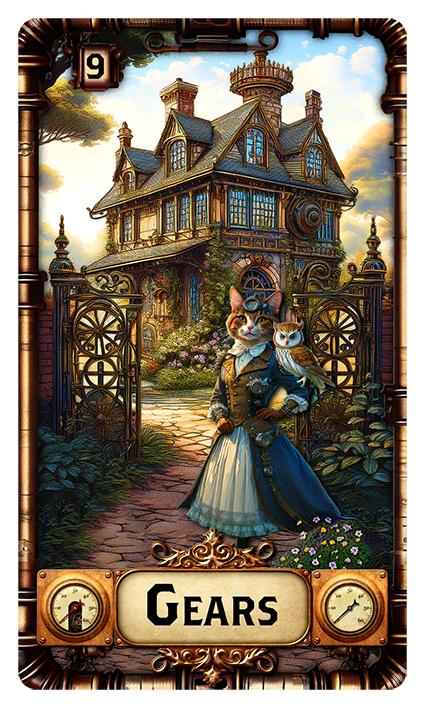 TAROT of the STEAMPUNK PUSSYQUATS