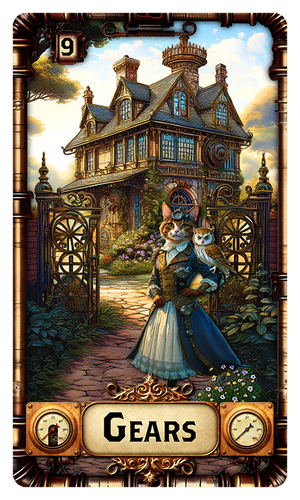 TAROT of the STEAMPUNK PUSSYQUATS