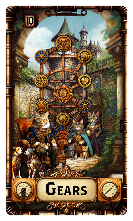 TAROT of the STEAMPUNK PUSSYQUATS