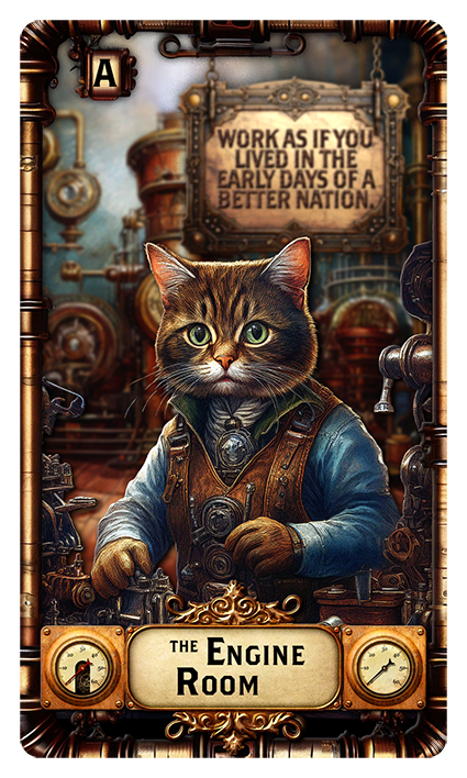 TAROT of the STEAMPUNK PUSSYQUATS