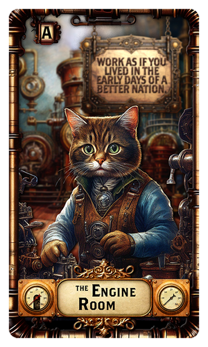 TAROT of the STEAMPUNK PUSSYQUATS