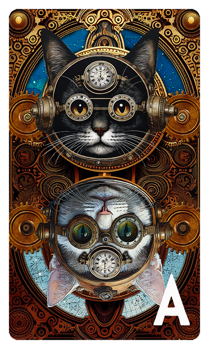 TAROT of the STEAMPUNK PUSSYQUATS