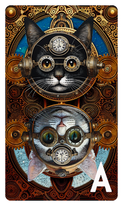 TAROT of the STEAMPUNK PUSSYQUATS